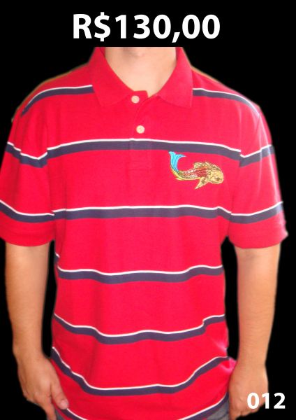 Polo Listrada Black Blue